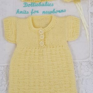 easy knit baby romper knitting pattern