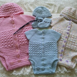 Baby Bodysuit Crochet Pattern