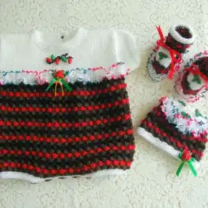 Baby Christmas Knitting Pattern